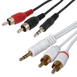 Audio Stereo Cable for Apple iPod and Microsoft Zune