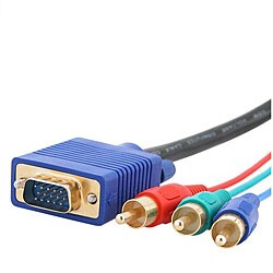 Premium VGA to RCA Component Cable