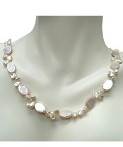Sterling Silver White Freshwater...