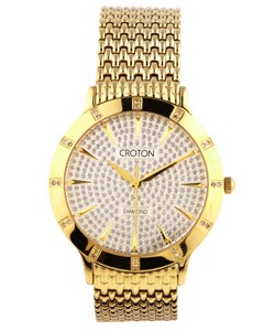 Croton Men's Diamond Swiss Dress Quartz Watch