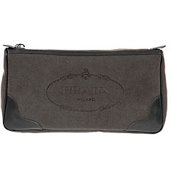 Prada Large Jacquard Logo Cosmetic Case
