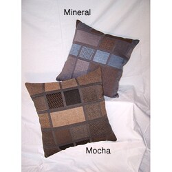 Geometric Tweed Pillows (Set of 2)