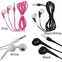 Universal In-ear Black Stereo Headset