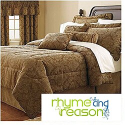 Cameron 7-piece Chocolate Chenille Comforter Set