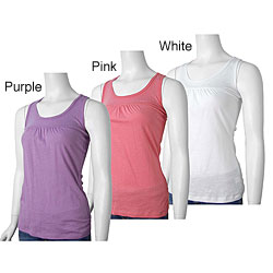 Self Esteem Women's Ruched Fashion Tank