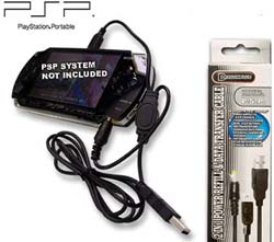 PSP USB 2 in 1 Power and Data cable