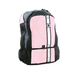 DaisyGear Retro Pink with Stripe Diaper Backpack