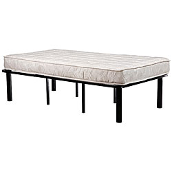 Black Steel Full-size Mattress Bed Frame