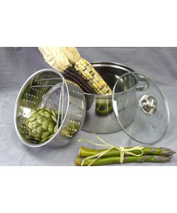 Stainless Steel Pasta Cooker/Steamer