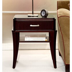 Manhattan Contemporary Espresso End Table