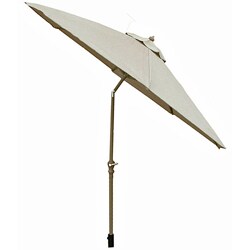 Premium Aluminum Woven Canopy 9-foot Umbrella