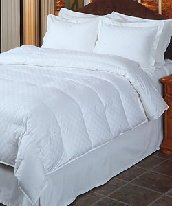Euro Check 5-piece Down Comforter Set
