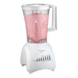 Hamilton Beach Stay or Go White 10-speed Blender
