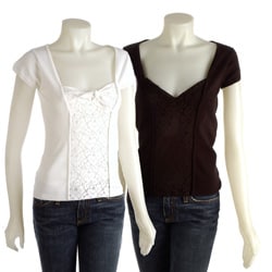 Shu Shu Lace Insert Top