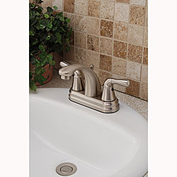 Fontaine Old English Brushed Nickel Centerset Faucet