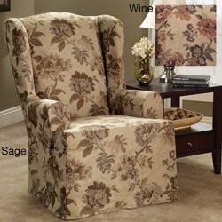 Briarwood Wing Chair Slipcover