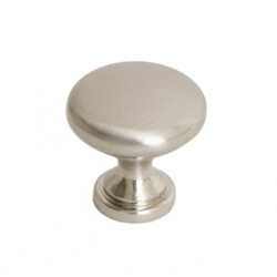 Round Satin Nickel  knob (Pack of 10)