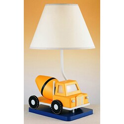 Cement Truck Table Lamp with Night Light