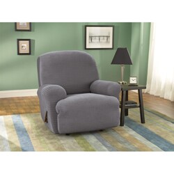 Stretch Grid Recliner Slipcover