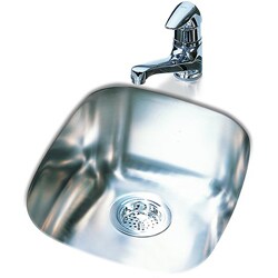 DeNovo Single Stainless Steel Undermount Bar Sink