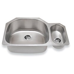 DeNovo Double D-Shape Undermount Sink