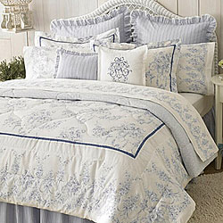 Laura Ashley Beauport 4-piece Comforter Set