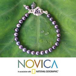 Pearl and Labradorite 'Ode to Friendship' Bracelet (Thailand)