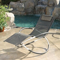 Aluminum Orbital Outdoor Lounger