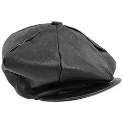 Daxx New Zealand Men's Lambskin Biker Cap