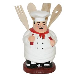 Plump Chef Hand-painted Kitchen Tool Set