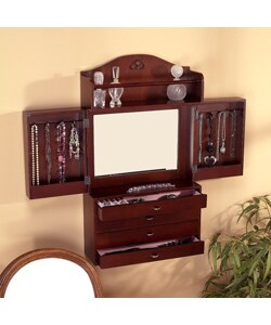 Wall-mount Jewelry Armoire