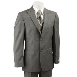 Kenneth Cole Men's Grey Shadow Cashmere Blend Suit