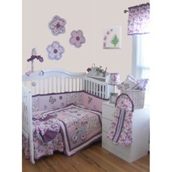 Babykins Blooming Garden 9-piece Crib Bedding