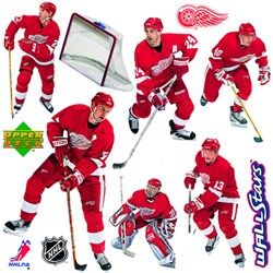 Upper Deck NHL Detroit Red Wings Wall Stars