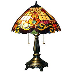 Tiffany-style San Fran Table Lamp