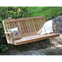 Red Cedar 5-foot Southern English Garden Porch Swing