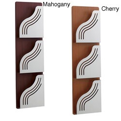 Safco 3-pocket Wave Magazine Rack
