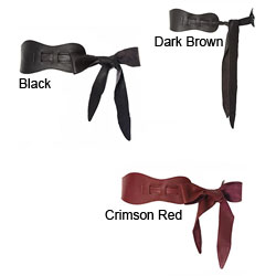 Linea Pelle Women's Tie Front Waist Belt