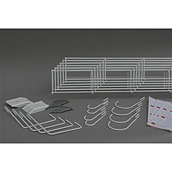 Tote Trac Storage Organizer with Bike Hooks