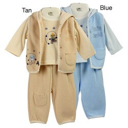 Take Me Home Infant Boy's 3-piece Pants Set