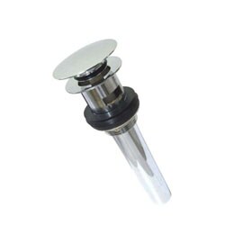 Chromed Brass European Vessel Drain