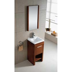Vigo Florentina Wenge Vanity Set with Mirror