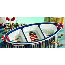 American Atelier Nautical 3-section Serving Dish