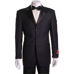 Mantoni Red Labeled Men's Wool 3-button Tuxedo