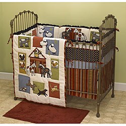 Cotton Tale Barn Dance 4-piece Crib Bedding Set