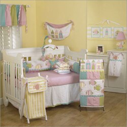 Cotton Tale Beach Cottage 4-piece Crib Bedding Set