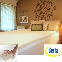 Serta Cool Memory Foam 2-inch Mattress Topper