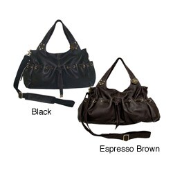 Amerileather Drawstring Leather Bag