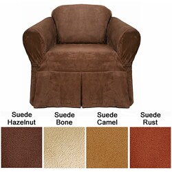 Suede Chair Slipcover