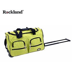Rockland Lime 22-inch Rolling Duffel Bag
